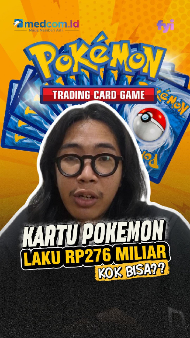 Kartu Pokemon Laku Rp276 miliar, Kok Bisa?