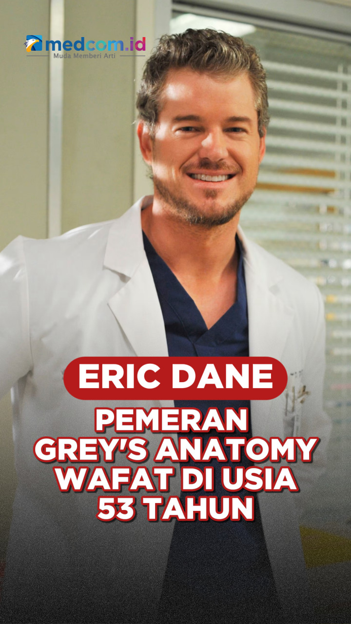 Eric Dane Pemeran  Grey's Anatomy Wafat di Usia 53 Tahun