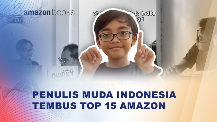 Penulis Muda Indonesia Tembus Top 15 Amazon, Deliang Al-Farabi Curi Perhatian