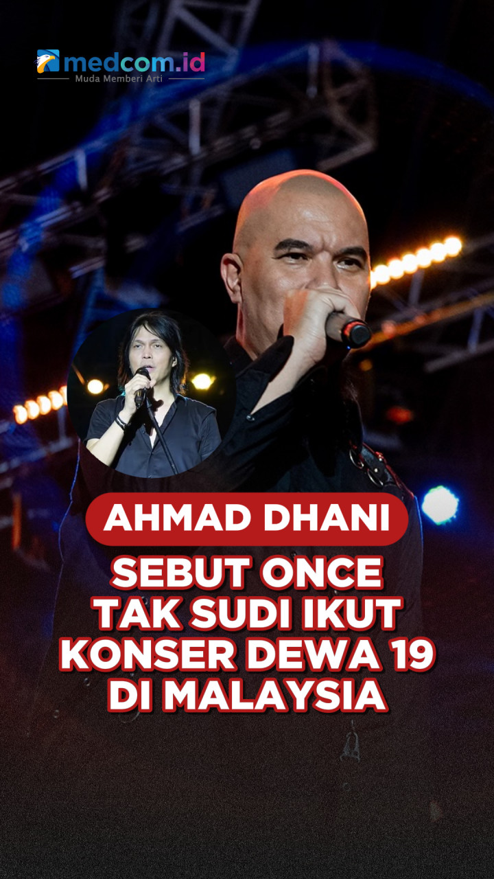 Ahmad Dhani Sebut Once Tak Sudi Ikut Konser Dewa 19 di Malaysia