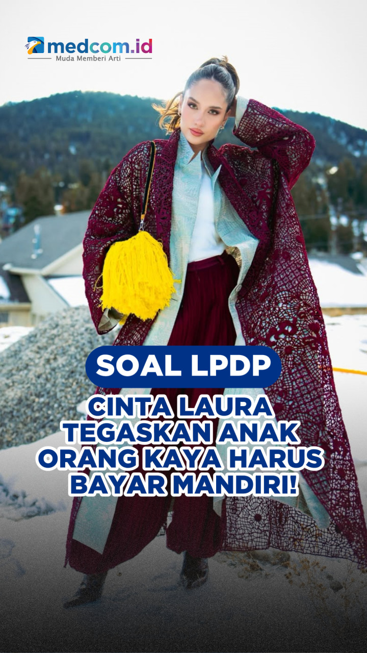 Soal LPDP, Cinta Laura Tegaskan Anak Orang Kaya Harus Bayar Mandiri!