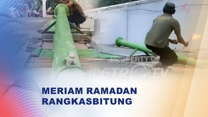 Meriam Ramadan, Tradisi Unik Warga Rangkasbitung