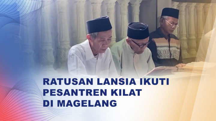 Ramadan Penuh Makna, 300 Lansia Ikuti Pesantren Kilat