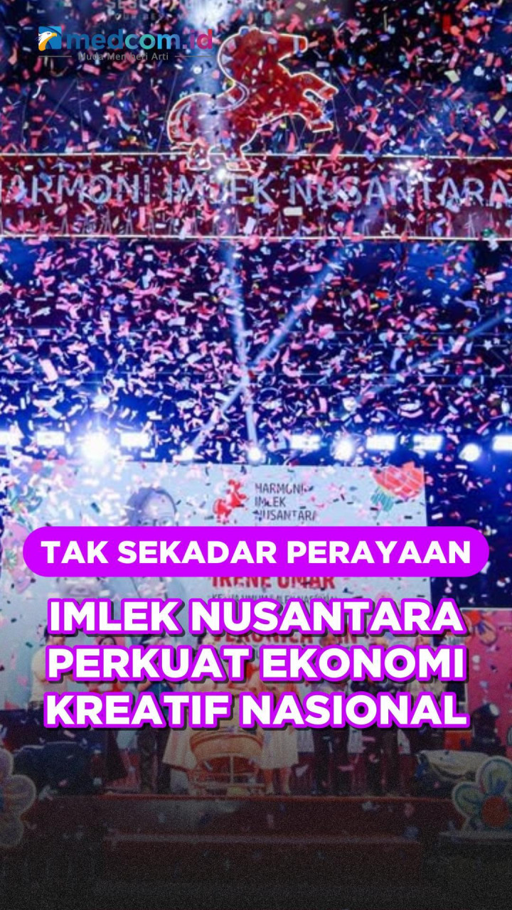 Tak Sekadar Perayaan, Imlek Nusantara Perkuat Ekonomi Kreatif Nasional