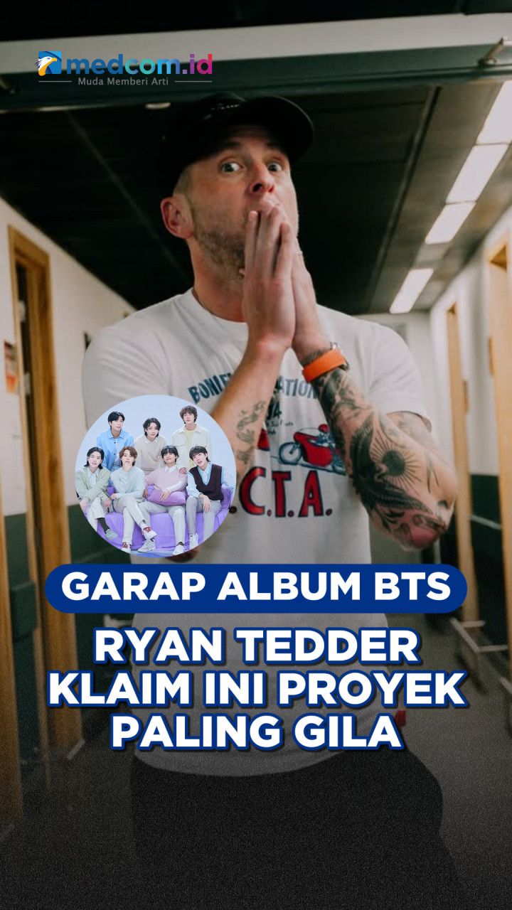 Garap Album BTS, Ryan Tedder Klaim Ini Proyek Paling Gila