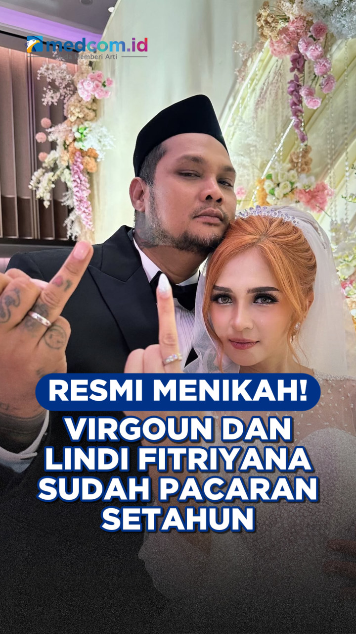 Resmi Menikah! Virgoun dan Lindi Fitriyana Sudah Pacaran Setahun