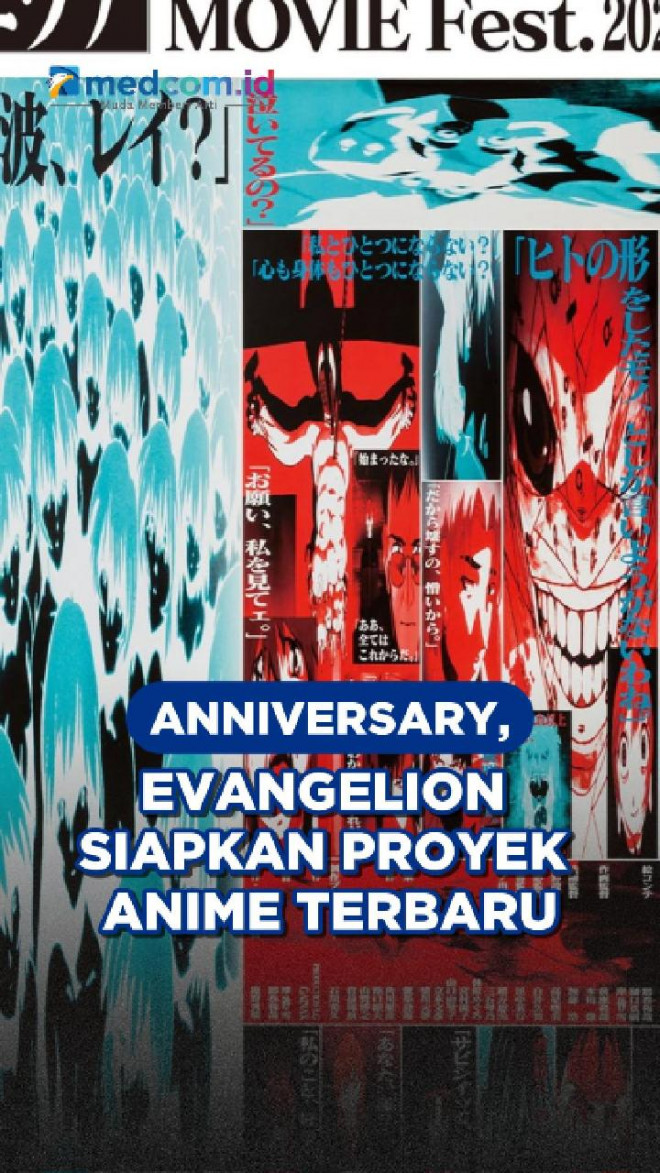 Anniversary, Evangelion Siapkan Proyek Anime Terbaru