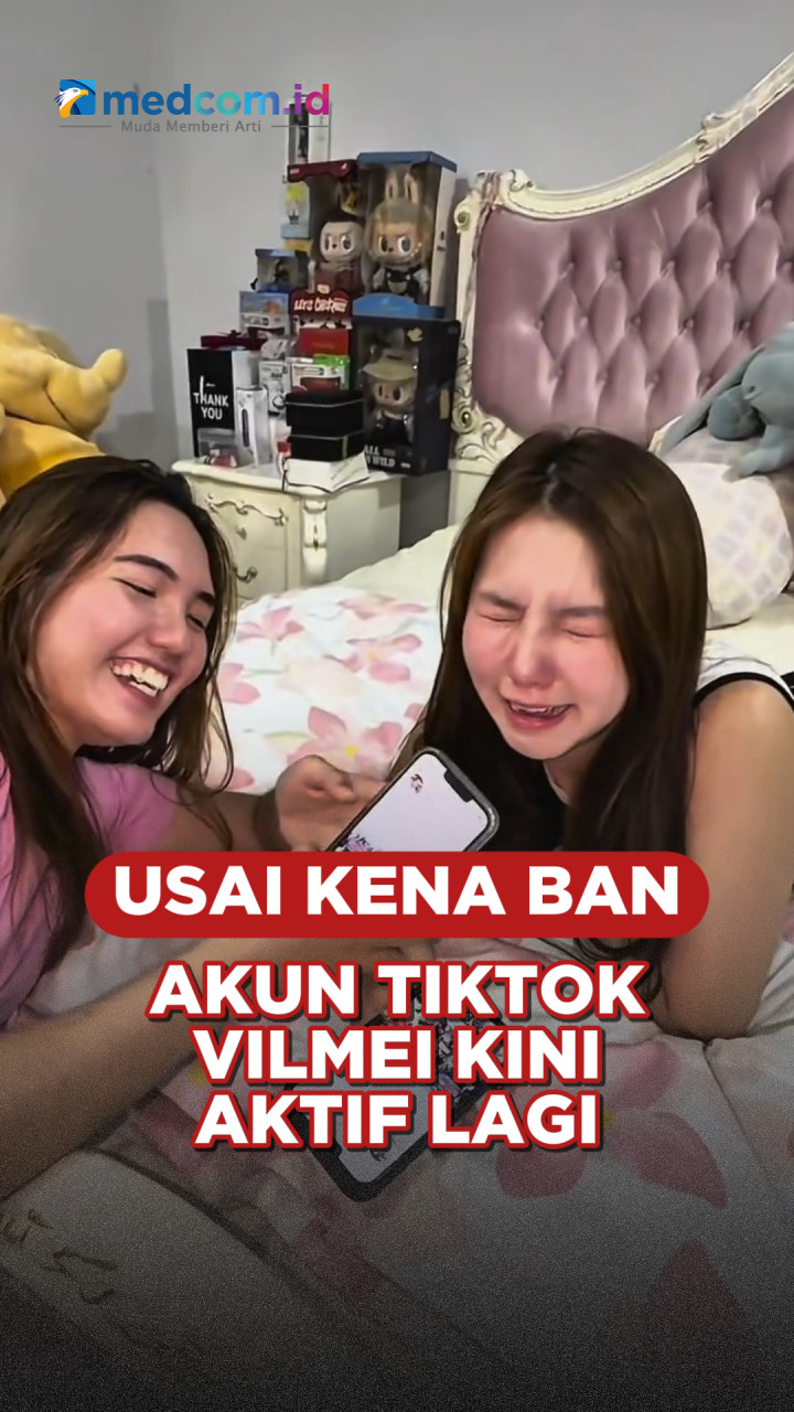 Usai Kena Ban, Akun TikTok Vilmei Kini Aktif Lagi