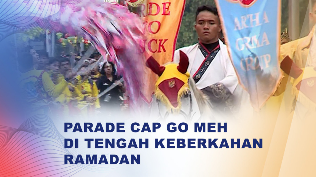 Parade Cap Go Meh Warnai Ramadan di SCBD Jakarta