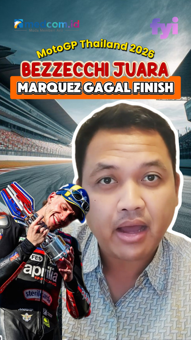 Bezzecchi Juara, Marquez Gagal Finis karena Ban Gembos