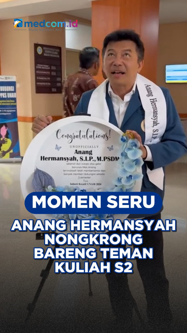Viral! Momen Seru Anang Hermansyah Nongkrong Bareng Teman Kuliah S2