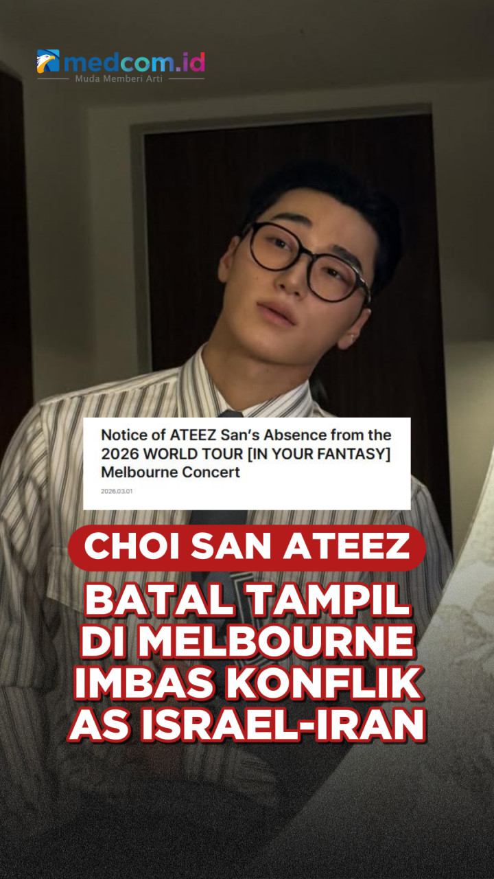 Choi San ATEEZ Batal Tampil di Melbourne Imbas Konflik AS Israel-Iran