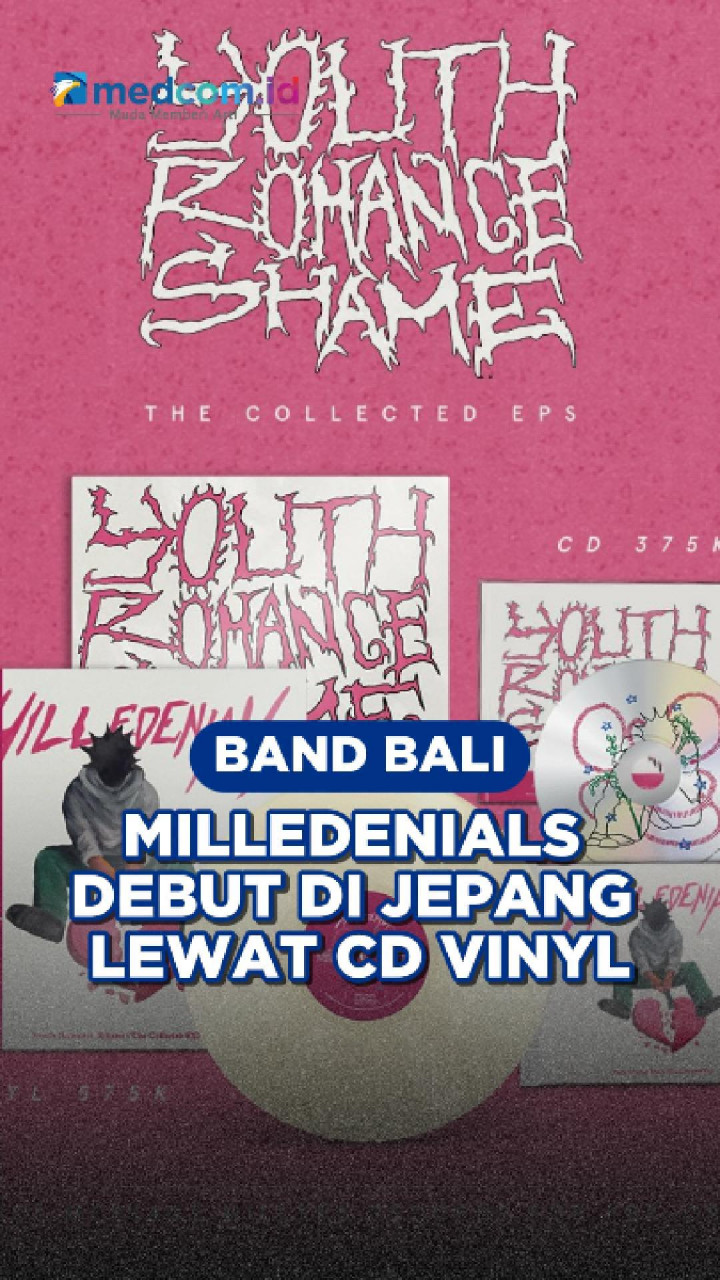 Band Bali Milledenials Debut di Jepang Lewat CD Vinyl
