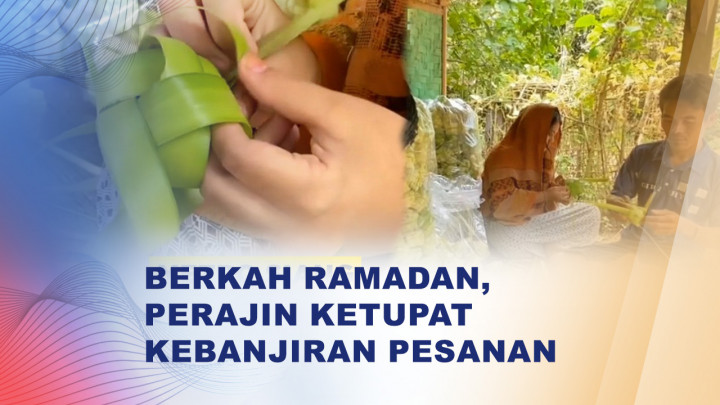 Tradisi Malam Ke-15 Ramadan, Pesanan Cangkang Ketupat Meningkat