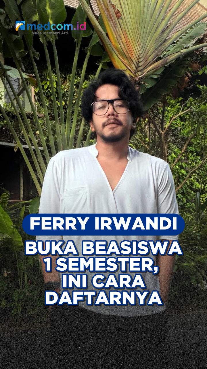 Ferry Irwandi Buka Beasiswa 1 Semester, Ini Cara Daftarnya