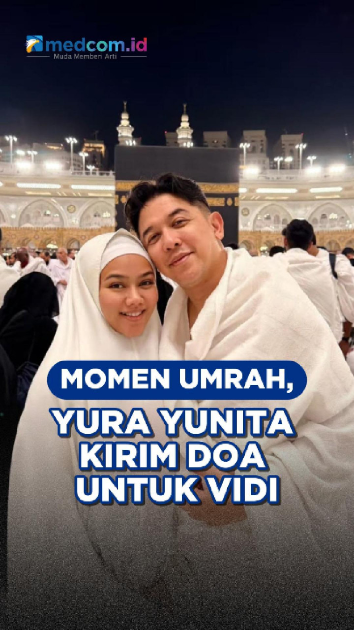 Momen Umrah, Yura Yunita Kirim Doa untuk Vidi