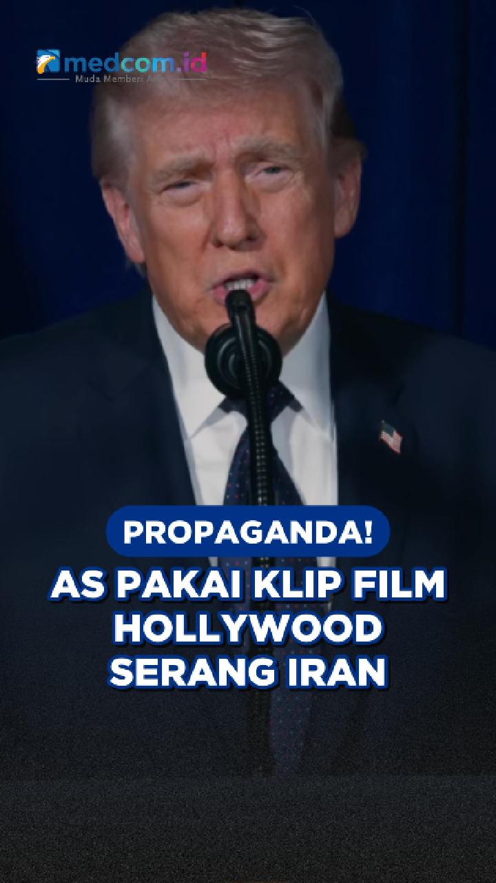 Propaganda! AS Pakai Klip Film Hollywood Serang Iran