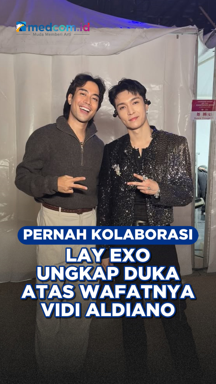 Pernah Kolaborasi, Lay EXO Ungkap Duka atas Wafatnya Vidi Aldiano