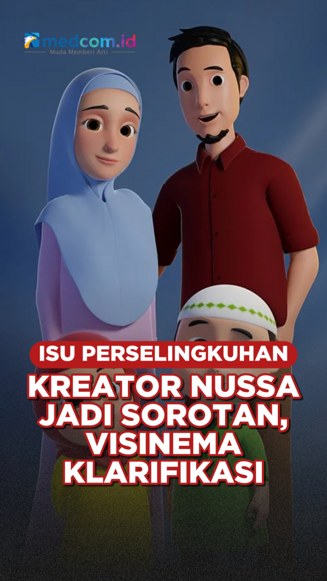 Isu Perselingkuhan Kreator Nussa Jadi Sorotan, Visinema Klarifikasi