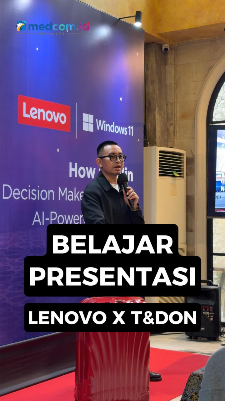 Lenovo Hadirkan Solusi AI untuk Presentasi Tanpa Sinyal