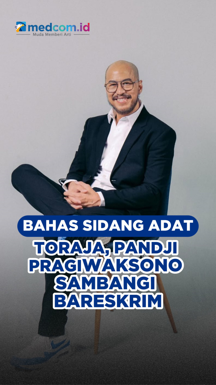 Bahas Sidang Adat Toraja, Pandji Pragiwaksono Sambangi Bareskrim