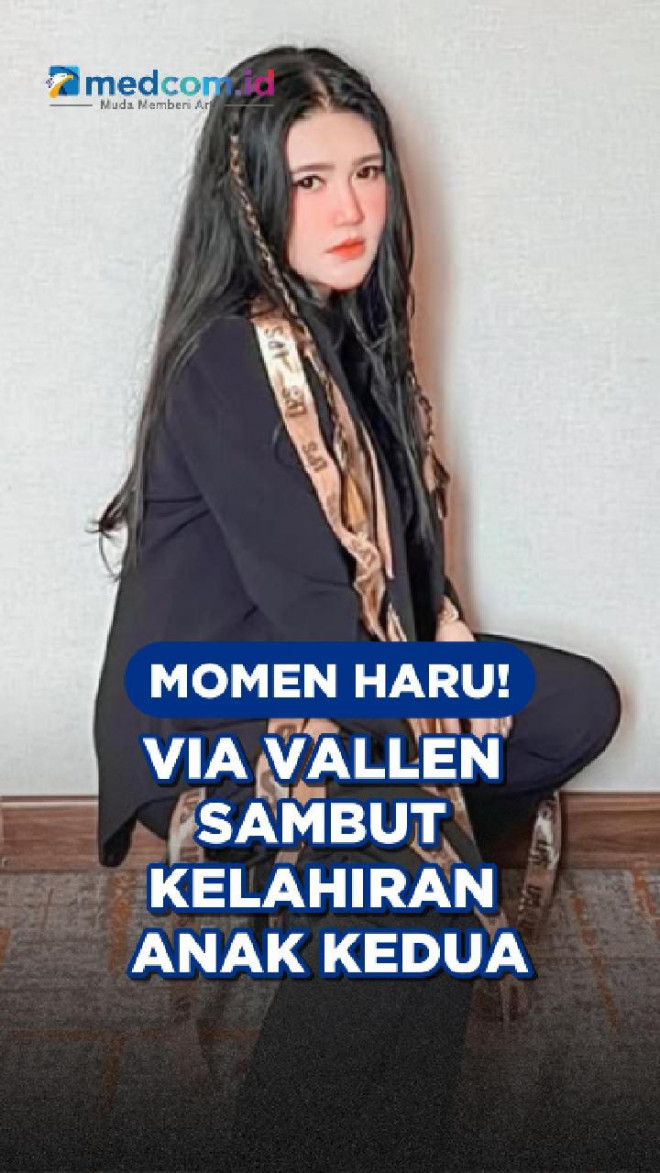 Momen Haru! Via Vallen Sambut Kelahiran Anak Kedua