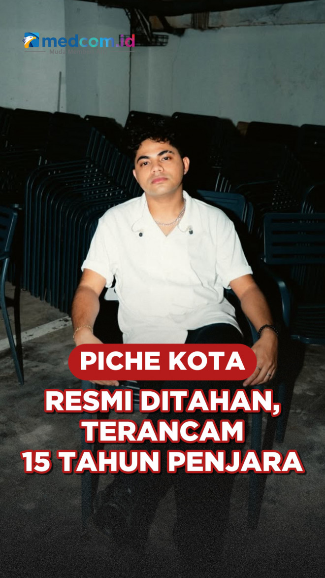 Piche Kota Resmi Ditahan, Terancam 15 Tahun Penjara