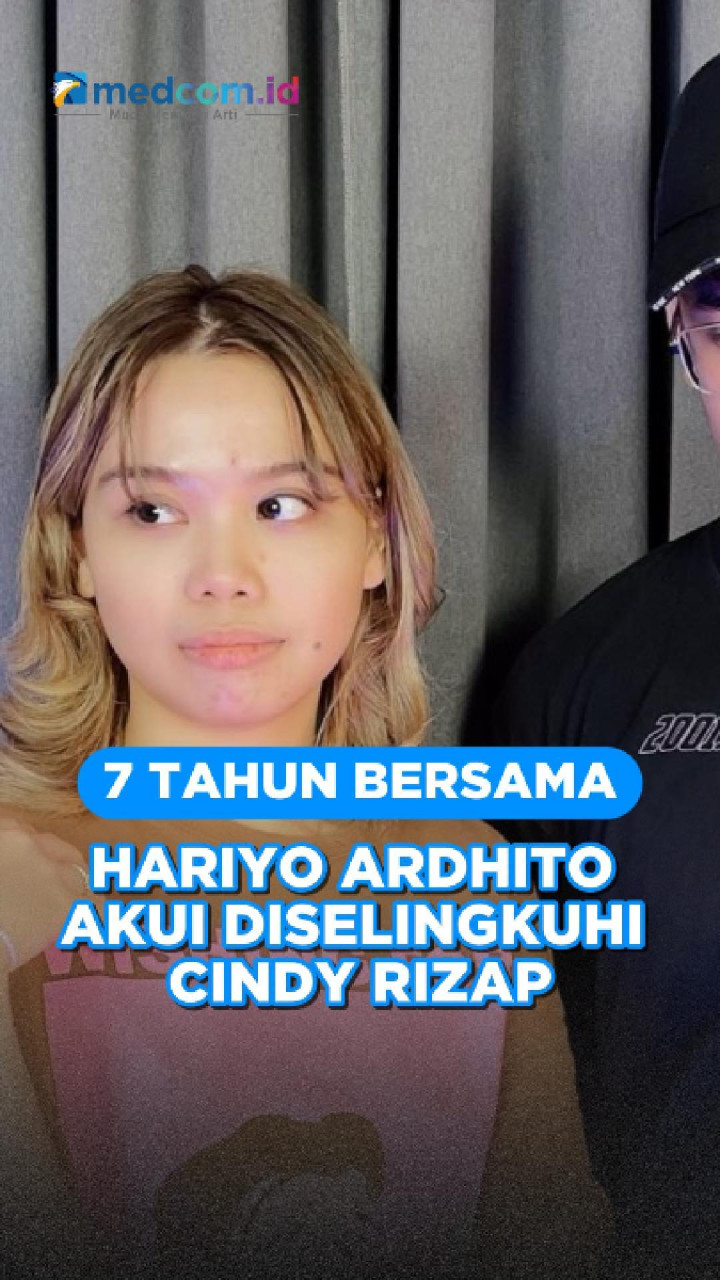 7 Tahun Bersama, Hariyo Ardhito Akui Diselingkuhi Cindy Rizap