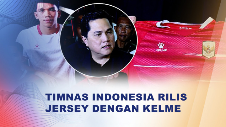 PSSI Resmi Perkenalkan Jersey Baru Timnas Indonesia
