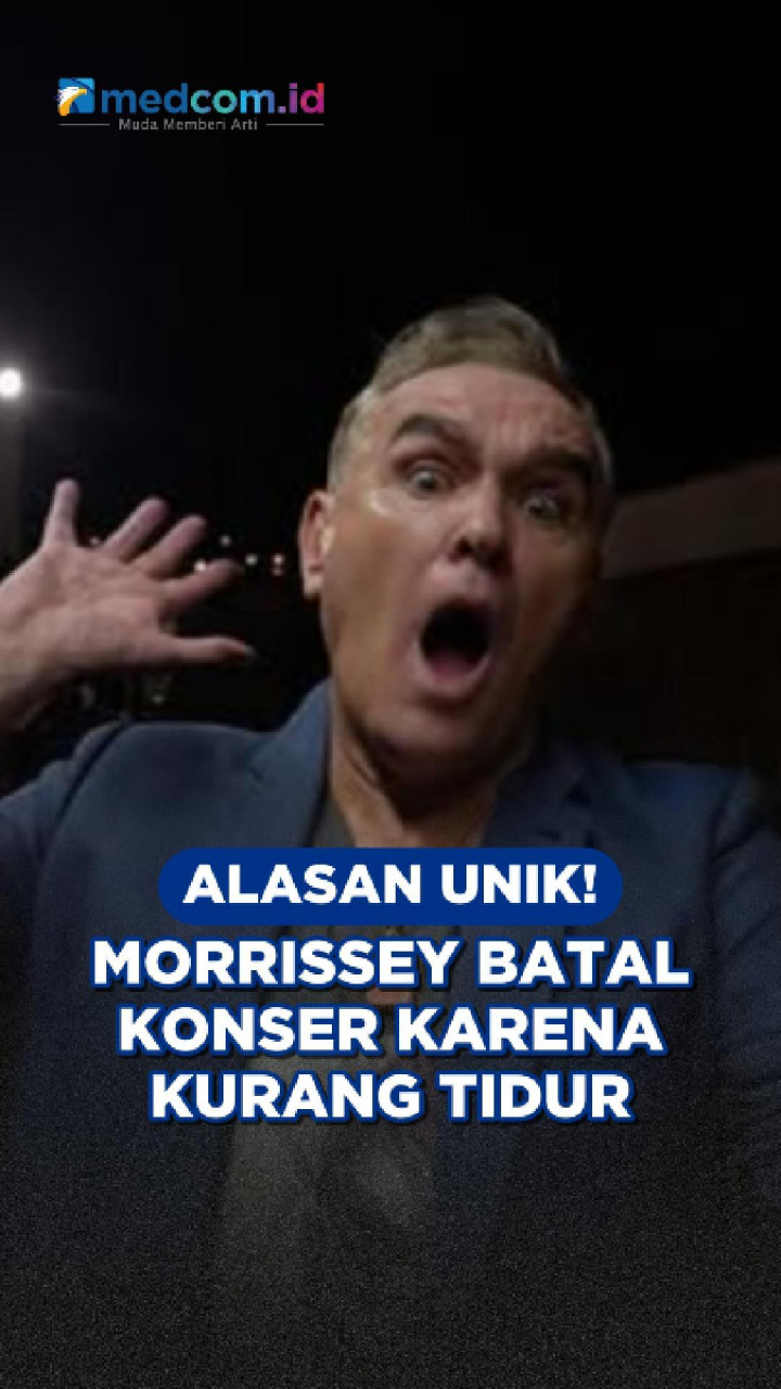 Alasan Unik! Morrissey Batal Konser Karena Kurang Tidur