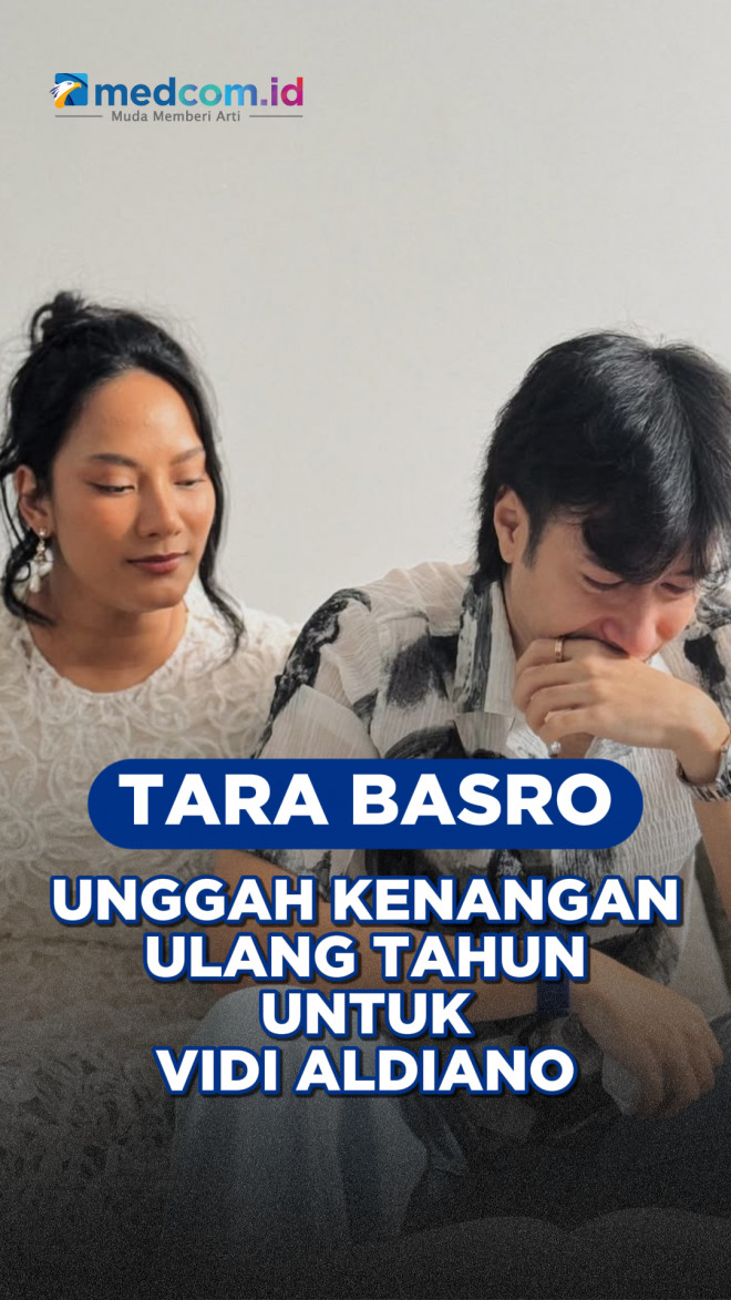 Bikin Haru! Tara Basro Unggah Kenangan Ulang Tahun untuk Vidi Aldiano