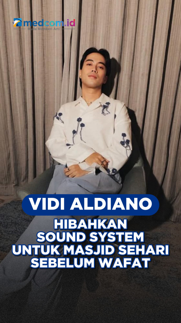 Vidi Aldiano Hibahkan Sound System untuk Masjid Sehari Sebelum Wafat
