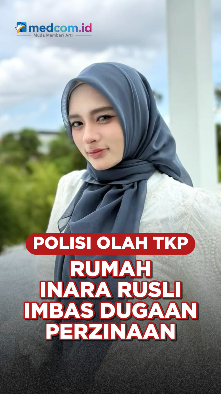 Polisi Olah TKP Rumah Inara Rusli Imbas Dugaan Perzinaan