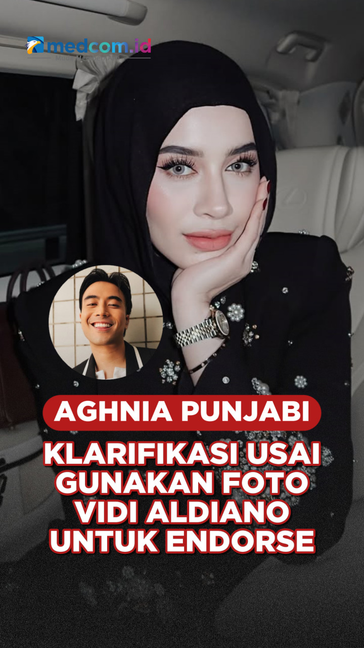 Aghnia Punjabi Klarifikasi Usai Gunakan Foto Vidi Aldiano untuk Endorse