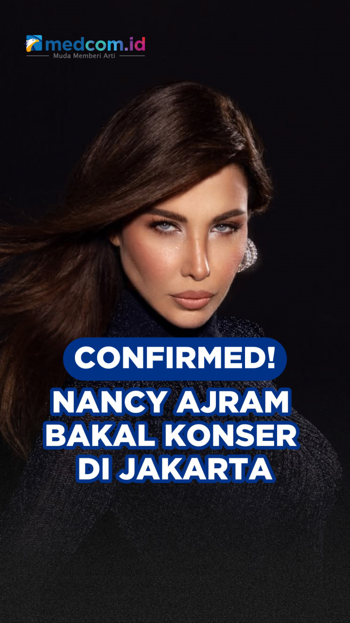 Confirmed! Nancy Ajram Bakal Konser di Jakarta