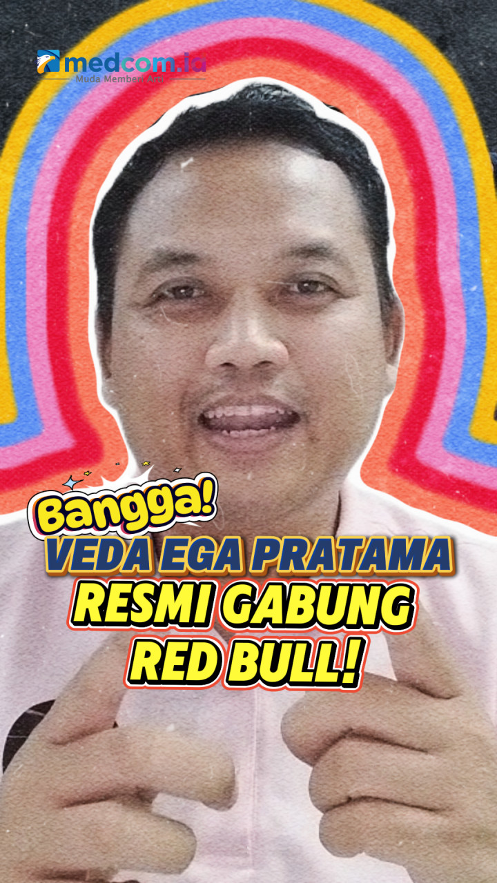 Bangga! Veda Ega Pratama Resmi Gabung Red Bull!