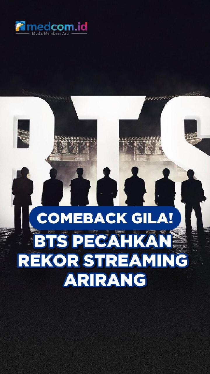 Comeback Gila! BTS Pecahkan Rekor Streaming ARIRANG
