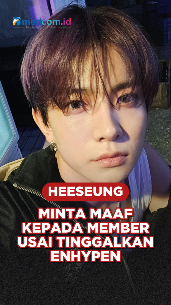 Heeseung Minta Maaf kepada Member Usai Tinggalkan ENHYPEN