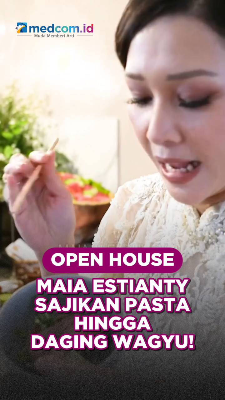Open House, Maia Estianty Sajikan Pasta hingga Daging Wagyu!