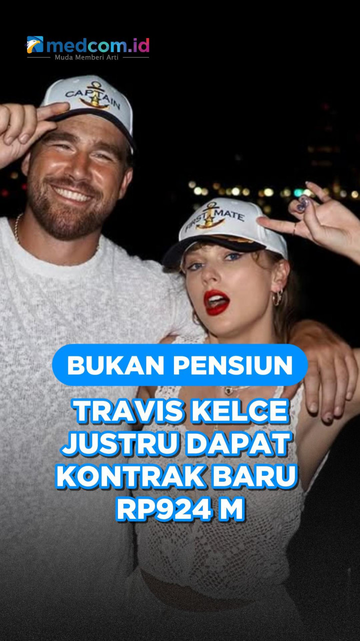 Bukan Pensiun, Travis Kelce Justru Dapat Kontrak Baru Rp924 M