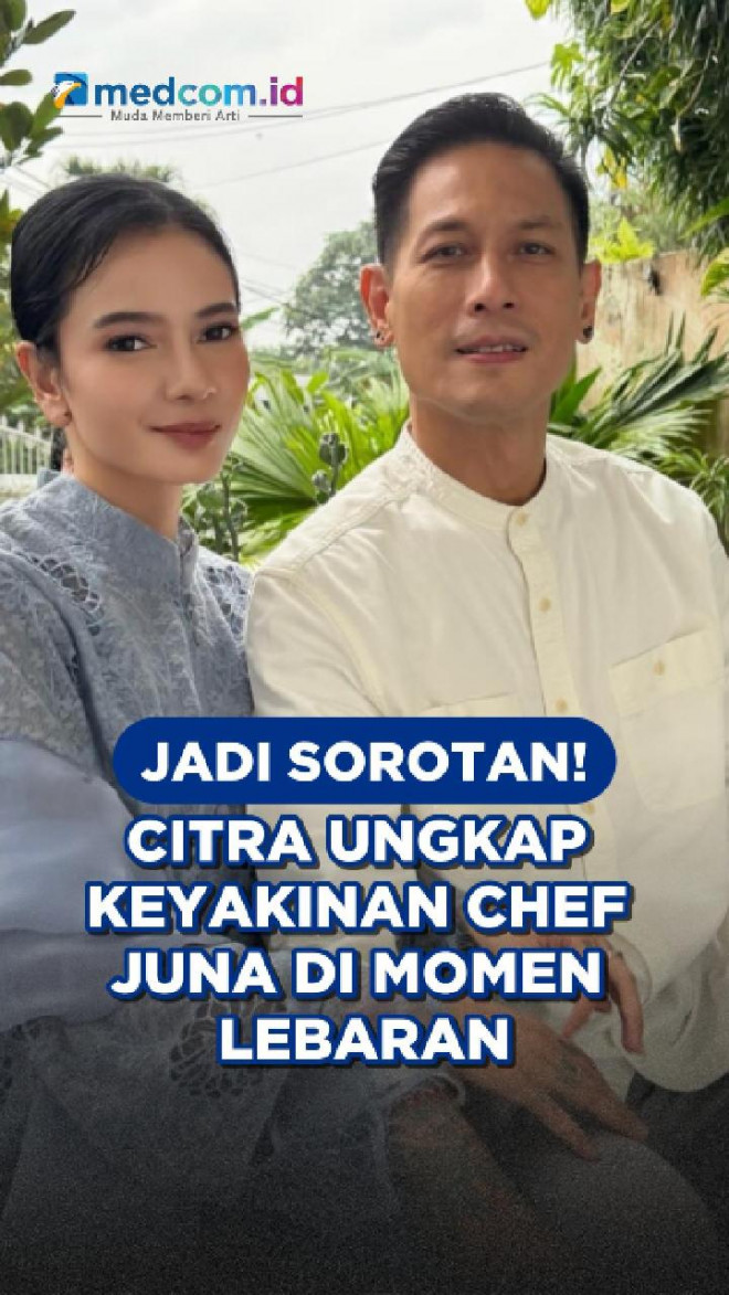 Jadi Sorotan! Citra Ungkap Keyakinan Chef Juna di Momen Lebaran