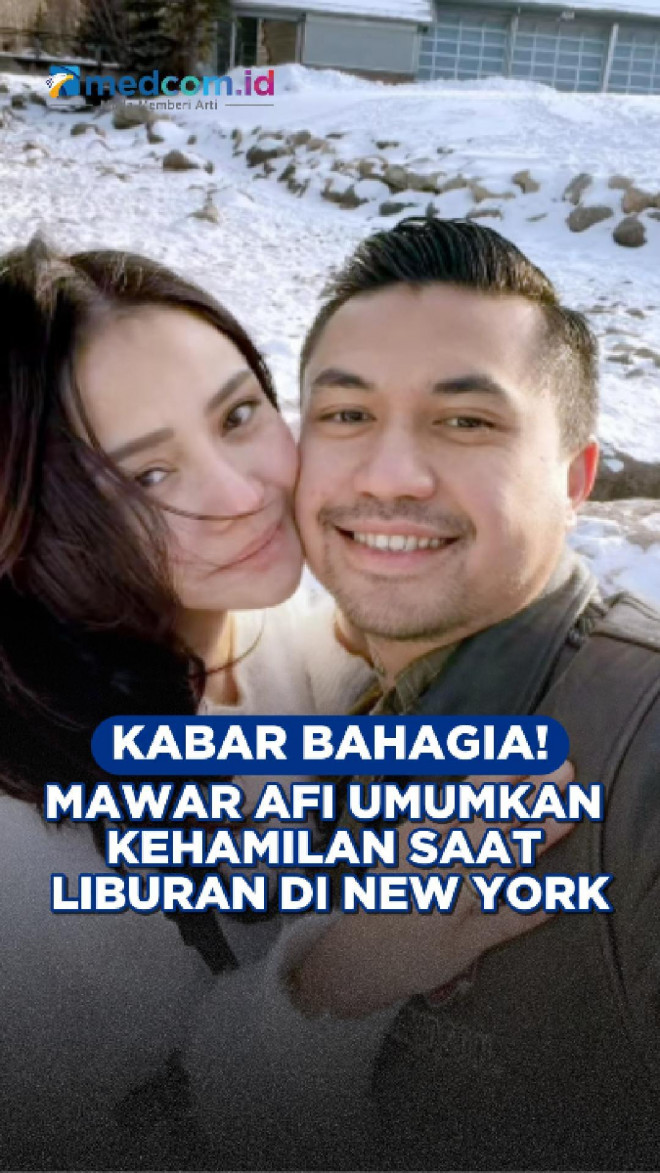 Kabar Bahagia! Mawar AFI Umumkan Kehamilan Saat Liburan di New York
