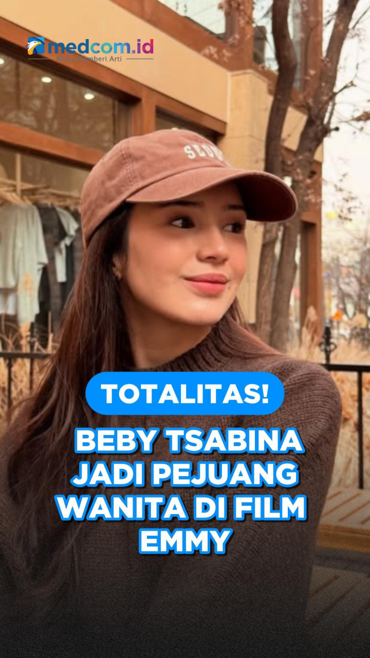 Totalitas! Beby Tsabina Jadi Pejuang Wanita di Film Emmy