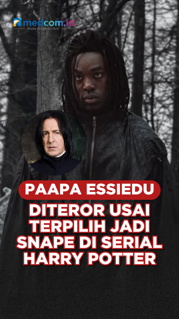 Paapa Essiedu Diteror usai Terpilih Jadi Snape di Serial Harry Potter