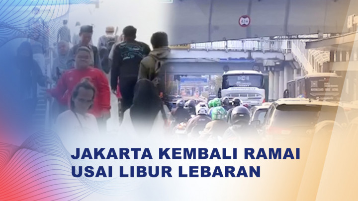 Hari Pertama Kerja, Mobilitas Warga Jakarta Meningkat