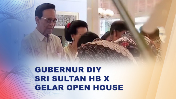 Sri Sultan Gelar Silaturahmi Idul Fitri, Warga Padati Kompleks Kepatihan