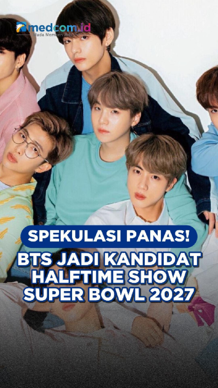 Spekulasi Panas! BTS Jadi Kandidat Halftime Show Super Bowl 2027