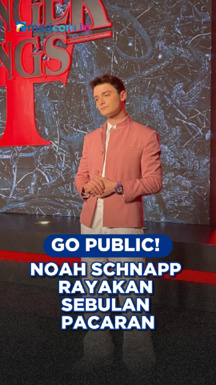 Go Public! Noah Schnapp Rayakan Sebulan Pacaran