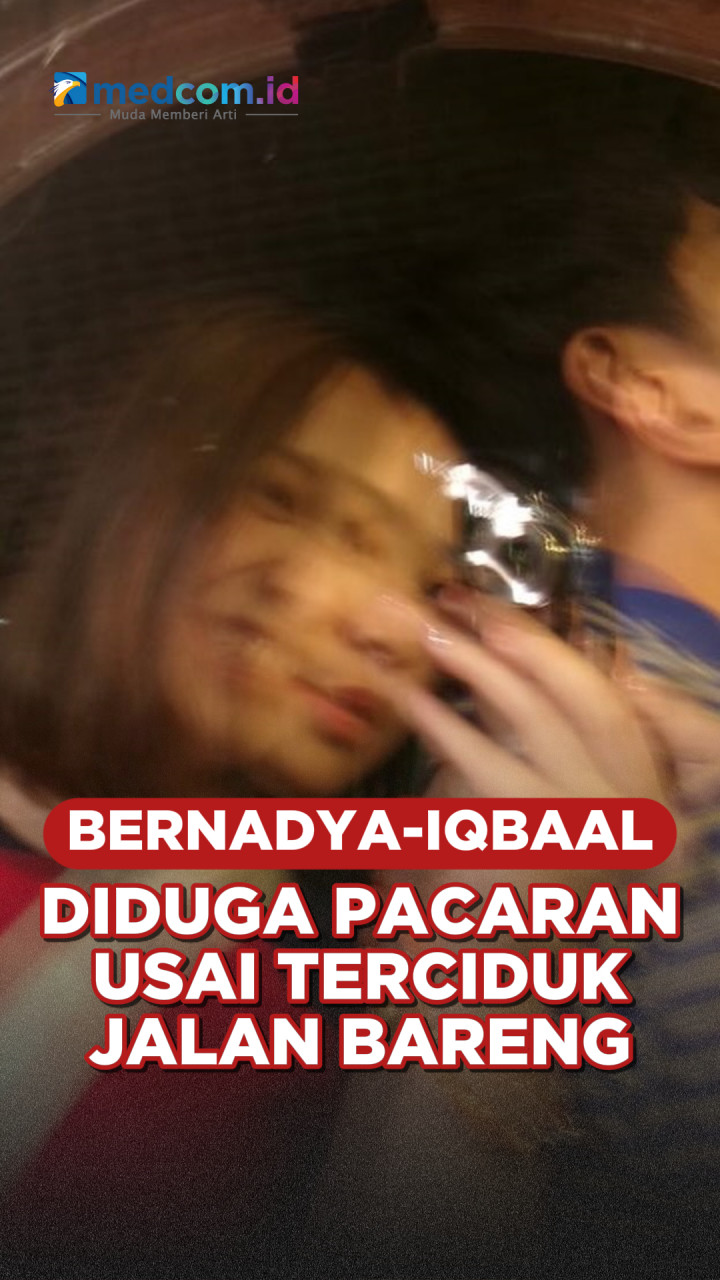 Bernadya dan Iqbaal Ramadhan Diduga Pacaran usai Terciduk Jalan Bareng