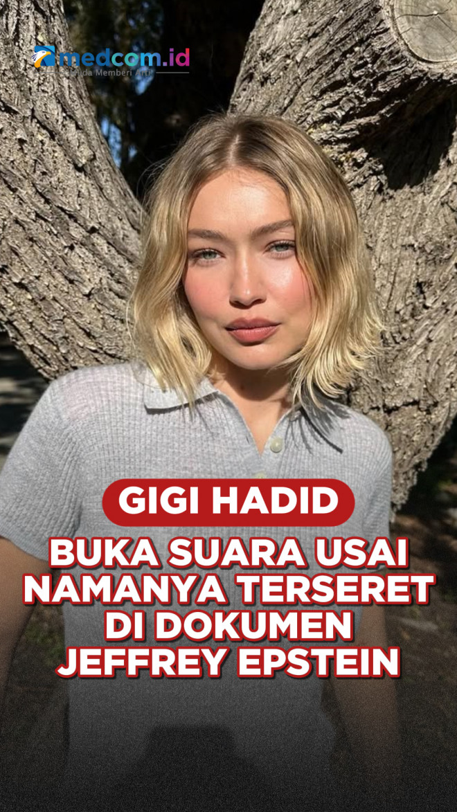 Gigi Hadid Buka Suara usai Namanya Terseret di Dokumen Jeffrey Epstein